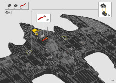 LEGO 76161 instructions page 309 – build guide