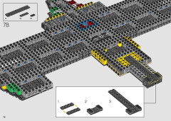 LEGO 76161 instructions page 74 – build guide