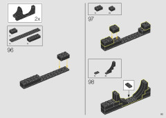 LEGO 76161 instructions page 93 – build guide