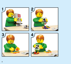 LEGO 76162 instructions page 2 – build guide