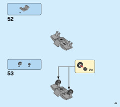 LEGO 76162 instructions page 49 – build guide