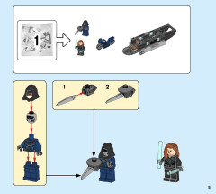 LEGO 76162 instructions page 5 – build guide