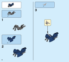 LEGO 76162 instructions page 6 – build guide