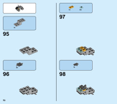 LEGO 76162 instructions page 70 – build guide