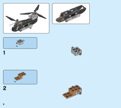 LEGO 76162 instructions page 8 – build guide