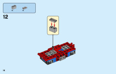 LEGO 76163 instructions page 14 – build guide