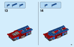 LEGO 76163 instructions page 15 – build guide