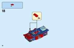 LEGO 76163 instructions page 18 – build guide