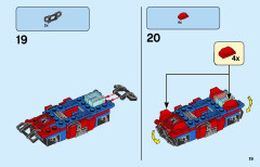 LEGO 76163 instructions page 19 – build guide
