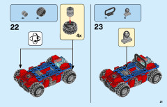 LEGO 76163 instructions page 21 – build guide