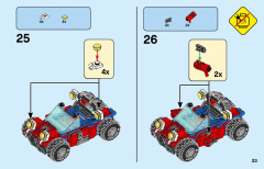 LEGO 76163 instructions page 23 – build guide