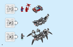 LEGO 76163 instructions page 4 – build guide