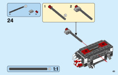 LEGO 76163 instructions page 43 – build guide