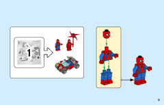 LEGO 76163 instructions page 5 – build guide