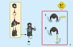 LEGO 76163 instructions page 61 – build guide
