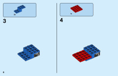LEGO 76163 instructions page 8 – build guide