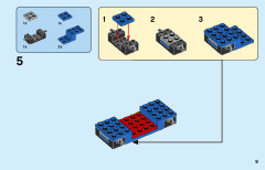 LEGO 76163 instructions page 9 – build guide