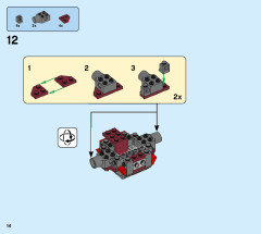 LEGO 76164 instructions page 14 – build guide