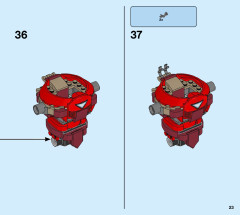 LEGO 76164 instructions page 23 – build guide