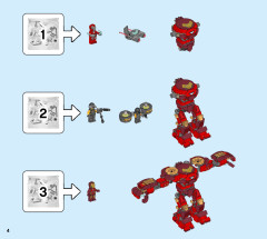 LEGO 76164 instructions page 4 – build guide