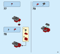 LEGO 76164 instructions page 43 – build guide