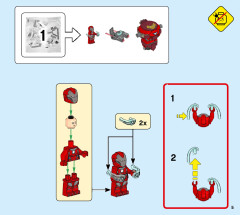 LEGO 76164 instructions page 5 – build guide