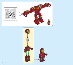 LEGO 76164 instructions page 54 – build guide