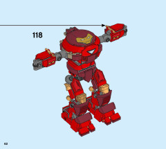 LEGO 76164 instructions page 62 – build guide