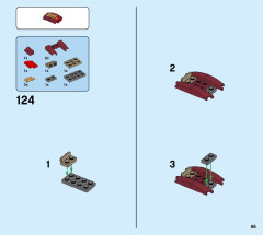 LEGO 76164 instructions page 65 – build guide