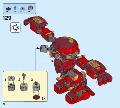 LEGO 76164 instructions page 70 – build guide