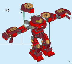 LEGO 76164 instructions page 75 – build guide