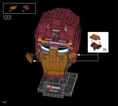 LEGO 76165 instructions page 104 – build guide