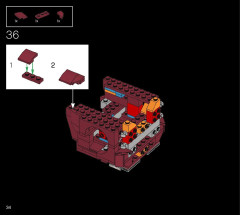 LEGO 76165 instructions page 34 – build guide