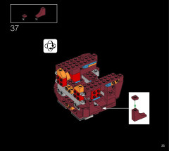 LEGO 76165 instructions page 35 – build guide