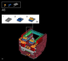 LEGO 76165 instructions page 44 – build guide
