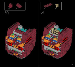 LEGO 76165 instructions page 47 – build guide