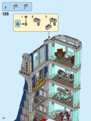 LEGO 76166 instructions page 100 – build guide
