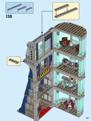 LEGO 76166 instructions page 103 – build guide