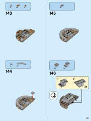 LEGO 76166 instructions page 105 – build guide