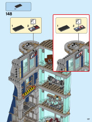 LEGO 76166 instructions page 107 – build guide