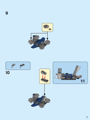 LEGO 76166 instructions page 11 – build guide