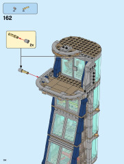 LEGO 76166 instructions page 114 – build guide