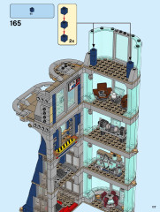 LEGO 76166 instructions page 117 – build guide