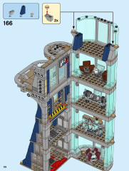 LEGO 76166 instructions page 118 – build guide