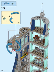 LEGO 76166 instructions page 122 – build guide