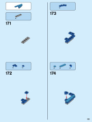 LEGO 76166 instructions page 123 – build guide