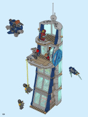 LEGO 76166 instructions page 126 – build guide