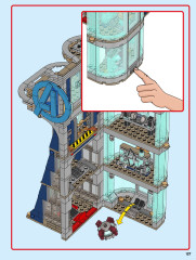 LEGO 76166 instructions page 127 – build guide