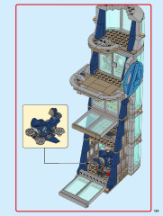 LEGO 76166 instructions page 129 – build guide