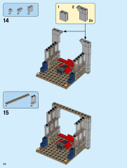 LEGO 76166 instructions page 20 – build guide